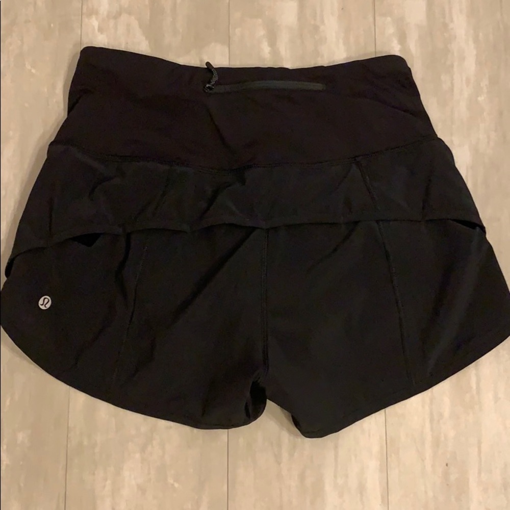 High waisted lululemon running shorts